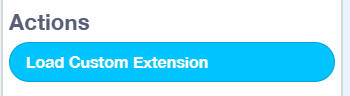 Load Custom Extension